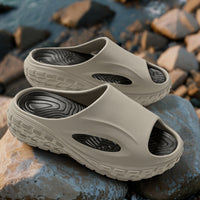 Men's Sports Summer Outerwear 2025 Beach Outdoor Anti-Slip Thick-Soled Slip-On Slippers