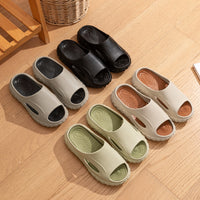 Men's Sports Summer Outerwear 2025 Beach Outdoor Anti-Slip Thick-Soled Slip-On Slippers