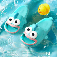 Ugly Fish Slippers For Women To Wear In Summer, Soft-Soled Anti-Slip Indoor Couple Slippers For Home Use