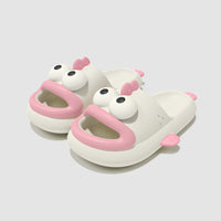 Ugly Fish Slippers For Women To Wear In Summer, Soft-Soled Anti-Slip Indoor Couple Slippers For Home Use
