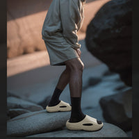 Men's Sports Summer Outerwear 2025 Beach Outdoor Anti-Slip Thick-Soled Slip-On Slippers