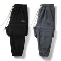 Warm Padded And Thick Drawstring Pants