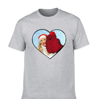 Custom Sequin Kids T-Shirts (Heart)