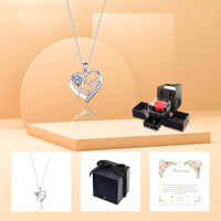 Siciry™ To Loving Mom-Love Heart Necklace-