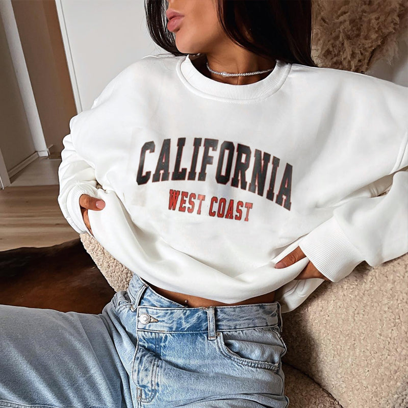 CALIFORNIA WEST COAST Casual Sweatshirt