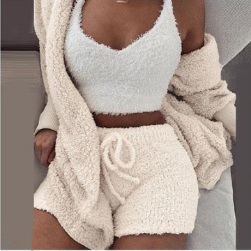 Upperchic ™ Cozy Knit Set (3 Pieces) -Free Shipping