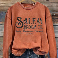 Women's Salem Broom Co Quality Handcrafted 1692 Sweatshirt