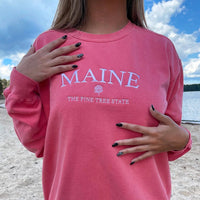 Embroider Maine Women's Sweatshirt