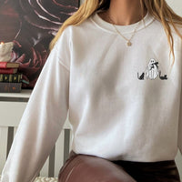 Ghost Cat Sweatshirt