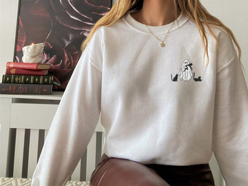 Ghost Cat Sweatshirt