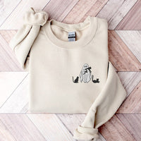 Ghost Cat Sweatshirt