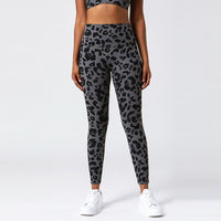 Leopard Print Yoga Sports Pants