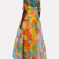 Boho Chic Print Maxi Dress