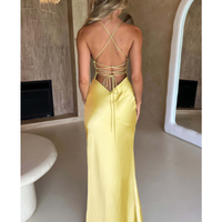 Sexy Back Tie Slim fashion Dress