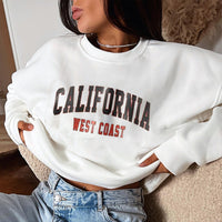 CALIFORNIA WEST COAST Casual Sweatshirt
