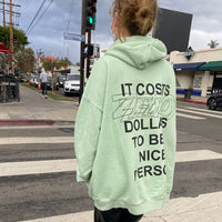 It Cost's Print Women's Casual Sweatshirt