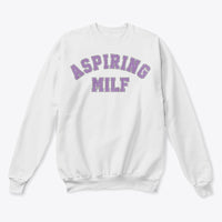 ASPIRING MILF Printed Casual Sweatshirt